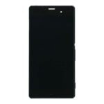 Sony Xperia Z3 ekranas su rėmu - OEM -Juodas