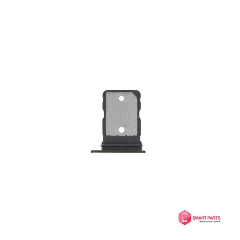 Pixel 6a SIM kortelės dėklas juodas OEM