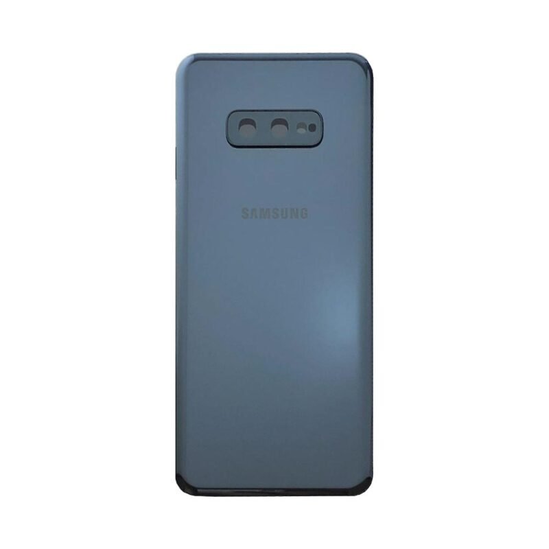 Galinis dangtelis su kameros stikliuku skirtas Samsung Galaxy S10e - Juodas - OEM