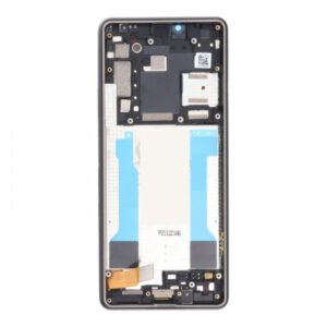 Ekranas su rėmu skirtas Sony Xperia 10 III - Juodas - OEM