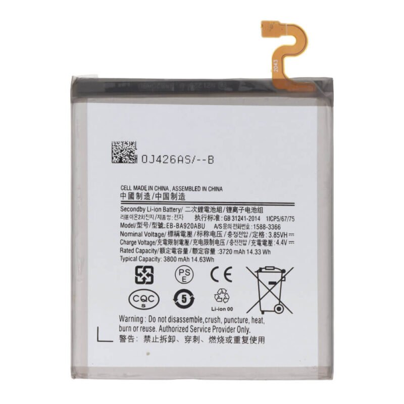 Samsung Galaxy A9 2018 baterija akumuliatorius EB-BA920ABU 3800mAh (OEM)