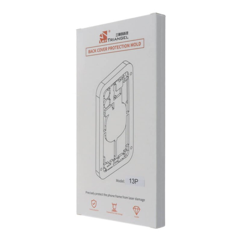 Galinio dangtelio stiklo apsaugos forma lazeriui iPhone 13 Pro