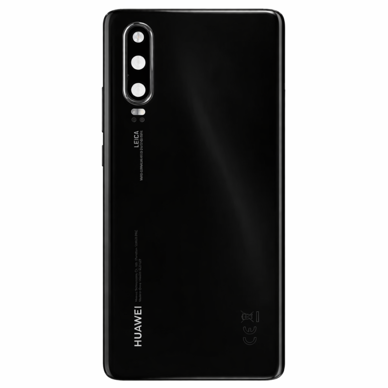 Galinis dangtelis skirtas Huawei P30 - Juodas - OEM