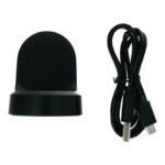 Laikrodžio USB įkrovimo laidas kabelis su stovu skirtas Samsung Gear S3 frontier R760, Gear S3 Classic R770 (1M)