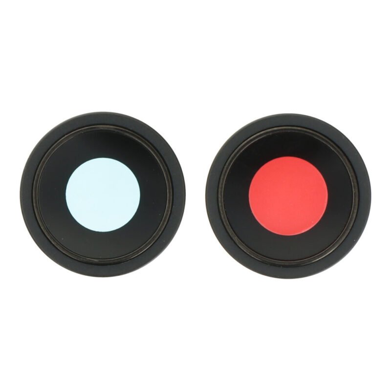 Galinės kameros stikliukas su rėmu skirtas iPhone 15, 15 Plus – Juodas – 2vnt – OEM