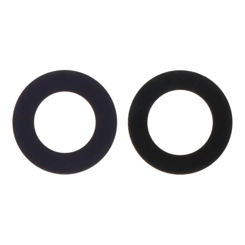 Galinės kameros stikliukas skirtas iPhone 15, 15 Plus - Juodas - 2vnt - OEM