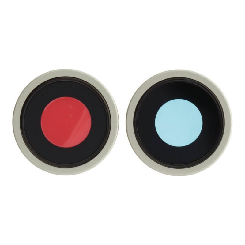 Galinės kameros stikliukas su rėmu skirtas iPhone 15, 15 Plus – Yellow – 2vnt – OEM