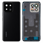 Galinis dangtelis skirtas Xiaomi 13 - Juodas - Service Pack