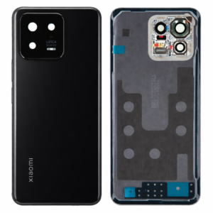 Galinis dangtelis skirtas Xiaomi 13 - Juodas - Service Pack