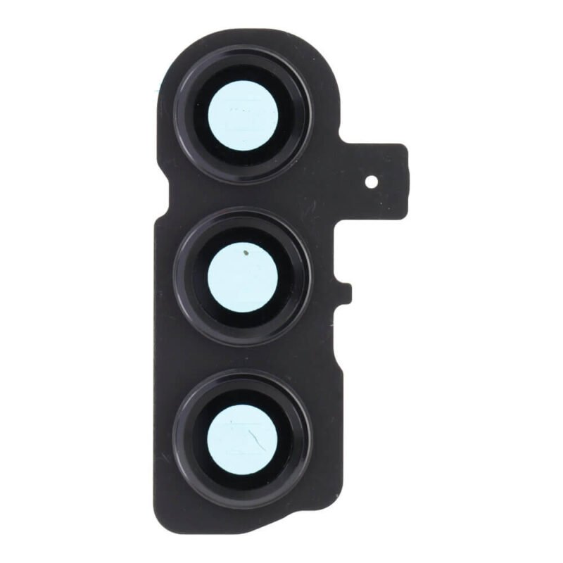 Galinės kameros stikliukas su rėmu skirtas Samsung Galaxy S23 - Phantom Black