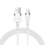 Krovimo laidas Joyroom USB - Lightning, 2.4A, (S-1224N2) - Baltas- 1.2m