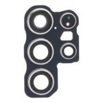 Galinės kameros stikliukas su rėmu skirtas Samsung Galaxy S24 Ultra - Black - OEM