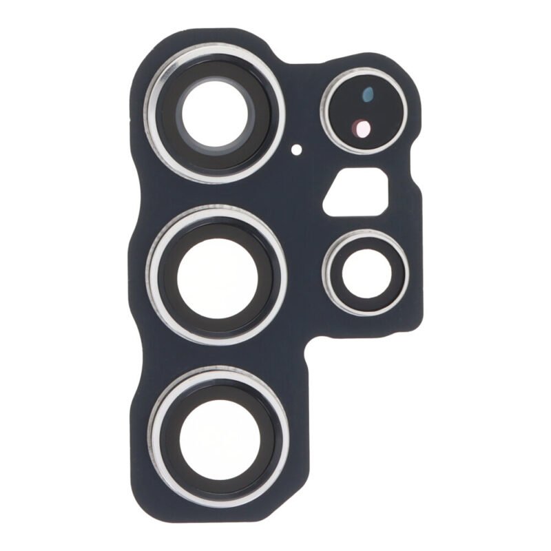 Galinės kameros stikliukas su rėmu skirtas Samsung Galaxy S24 Ultra - Black - OEM