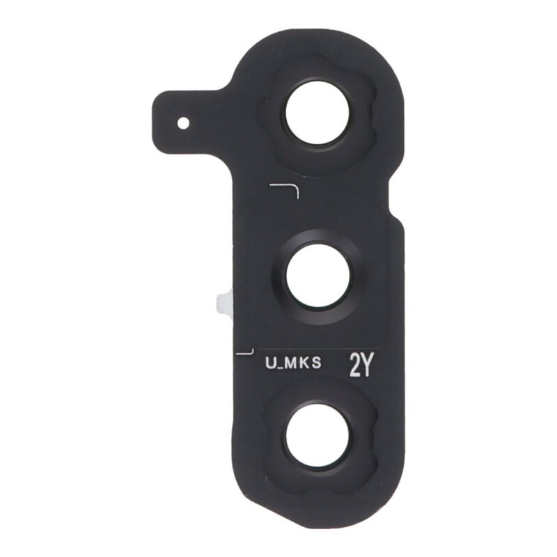 Galinės kameros stikliukas su rėmu skirtas Samsung Galaxy S24 - Black - OEM