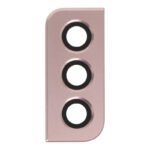 Galinės kameros stikliukas su rėmu skirtas Samsung Galaxy S21 5G – Pink