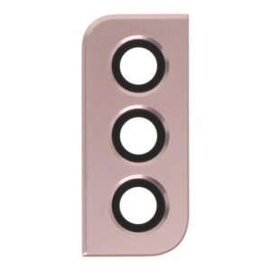 Galinės kameros stikliukas su rėmu skirtas Samsung Galaxy S21 5G – Pink