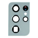 Galinės kameros stikliukas su rėmu skirtas Samsung Galaxy S21 Ultra 5G – Silver - OEM