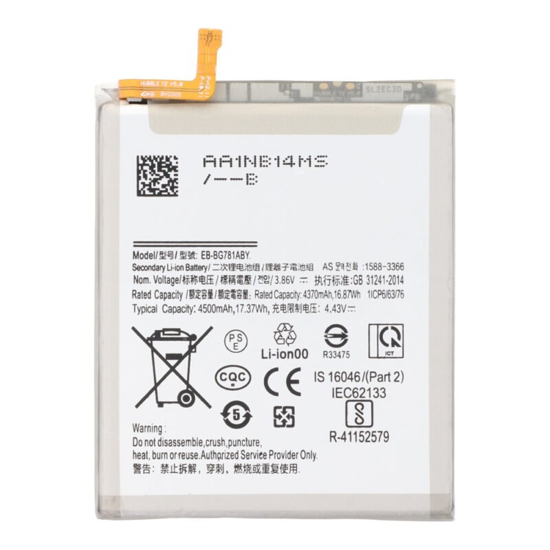 Baterija skirta Samsung A52 5G, A52 A525, A52s 5G A528, S20 FE 5G, S20 FE - EB-BG781ABY 4500mAh - OEM