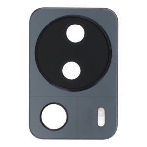 Galinės kameros stikliukas su rėmu skirtas Xiaomi 13 Lite – Juodas – OEM