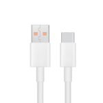 Krovimo laidas AP71 1M 6A 66W Type-C skirtas Huawei – Baltas