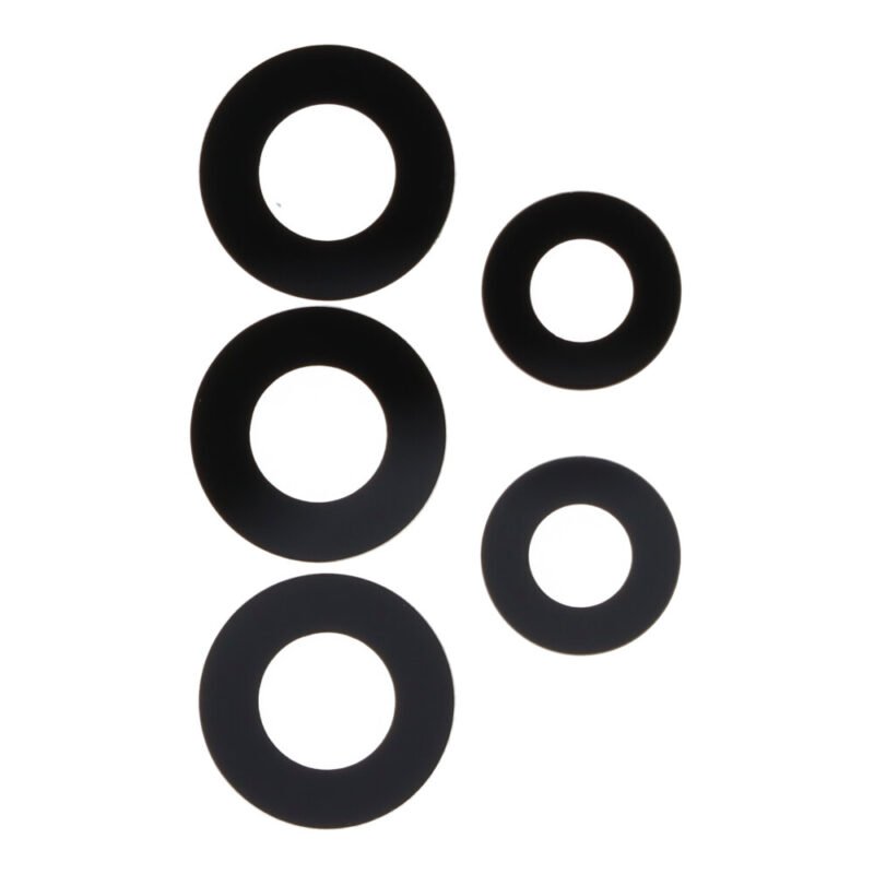 Kameros stikliukas skirtas Samsung Galaxy A73 5G - Black - 5vnt