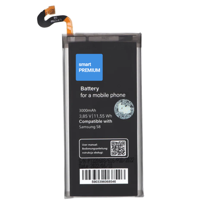 Baterija skirta Samsung Galaxy S8 - 3000 mAh Li-Ion - PREMIUM