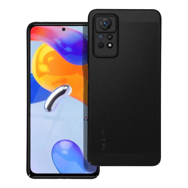 Dėklas BREEZY Case skirtas Xiaomi Redmi Note 11 Pro 11 Pro 5G – Juodas