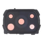 Kameros stikliukas su rėmu skirtas Xiaomi Poco X3 – Juodas