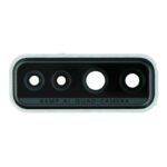 Kameros stikliukas su rėmu skirtas Huawei P40 Lite 5G - Juodas - OEM