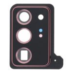 Kameros stikliukas su rėmu skirtas Samsung Galaxy Note 20 Ultra N985/Note 20 Ultra 5G - Rožinis - OEM