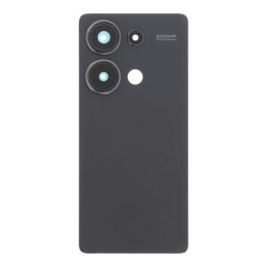 Galinis dangtelis su kaneros stikliuku skirtas Xiaomi Redmi Note 13 Pro 4G - Midnight Black - OEM