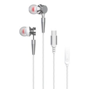 Ausinės PAVAREAL – Wired Stereo Earphones Type C PA-M10C-R (DAC) – Baltos