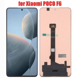 Ekranas skirtas Xiaomi Poco F6 4G - Juodas - HQ