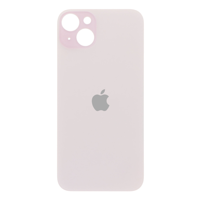 Galinis dangtelis skirtas iPhone 15 Plus - Large Camera Hole versija - Pink - OEM