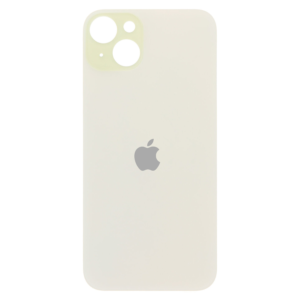 Galinis dangtelis skirtas iPhone 15 Plus - Large Camera Hole versija - Yellow - OEM