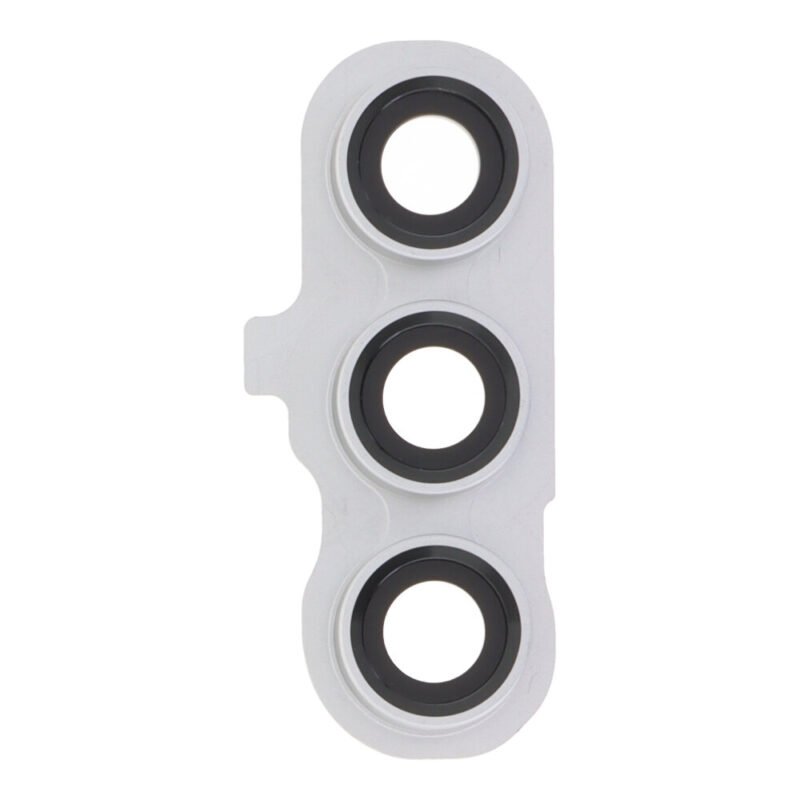 Kameros stikliukas su rėmu skirtas Samsung Galaxy S23 FE - Silver - OEM