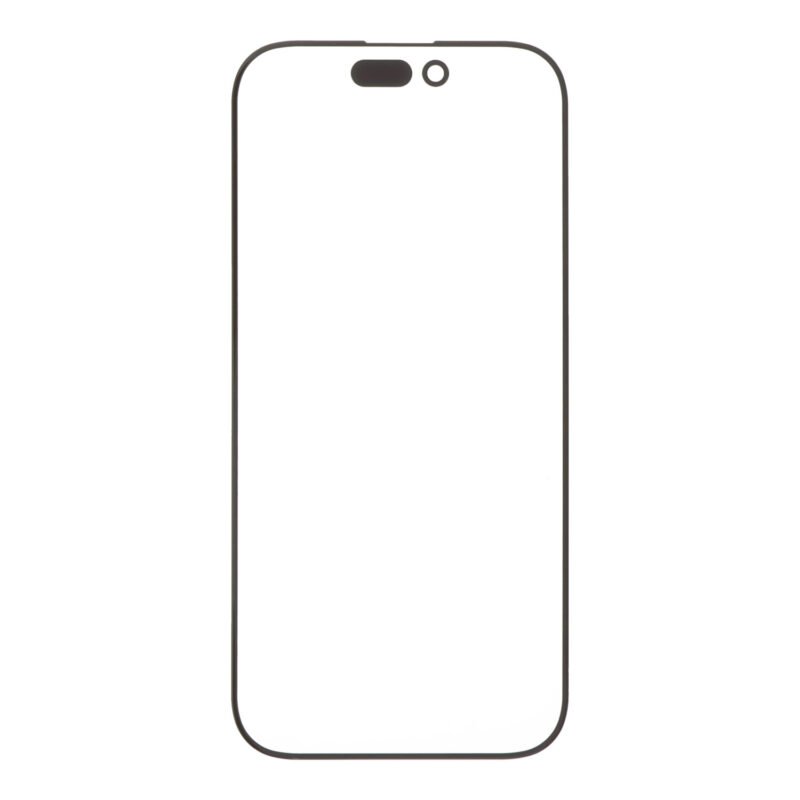 Ekrano stikliukas su OCA klijais skirtas iPhone 16 Pro - Juodas - OEM