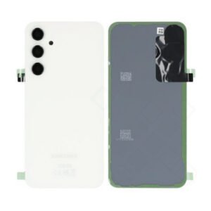 Galinis dangtelis su kameros stikliuku skirtas Samsung Galaxy S23 FE S711 – Cream – OEM