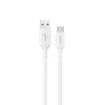 USB laidas Dudao L2SM USB-A, Micro USB 6A cable - 1.2m - Baltas