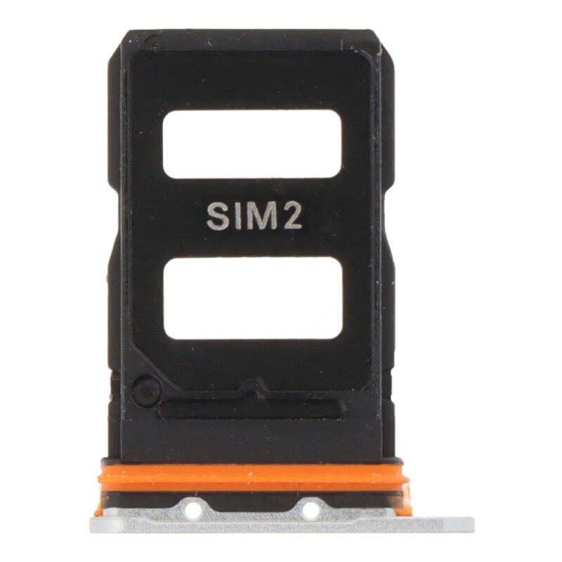 SIM kortelės dėklas, laikiklis skirtas Xiaomi 14T - Dual Card Version - Titan Gray - OEM