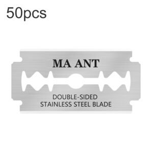 MaAnt dviejų kraštų nerūdijančio plieno peiliukai – 50vnt/dėžė