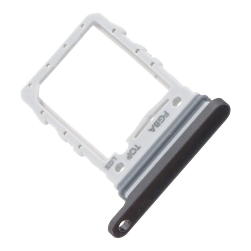 SIM kortelės dėklas, laikiklis skirtas Samsung Galaxy Z Flip 4 F721 - Single Card Version - Juodas - OEM