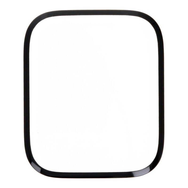 Lietimui jautrus stikliukas su OCA klijais skirtas Apple Watch 7 45mm - Juodas - OEM