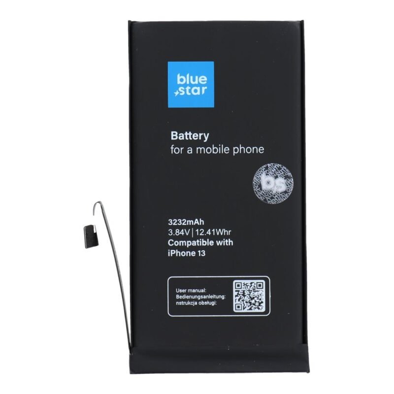 Baterija su lipduku skirta iPhone 13 - 3227mAh - BLUE STAR - Premium