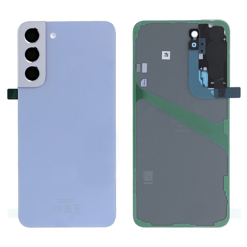 Galinis dangtelis su kameros stikliuku skirtas Samsung Galaxy S22 Plus 5G - GH82-27444H - Sky Blue - Service Pack