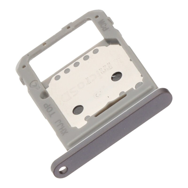 SD kortelės dėklas, laikiklis skirtas Samsung Galaxy Tab S8/Tab S8 Plus X700/X800 - Juodas - OEM