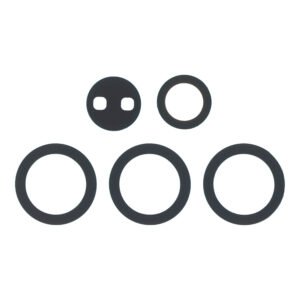 Kameros stikliukas skirtas Samsung Galaxy S25 Ultra - Juodas - 5vnt - OEM