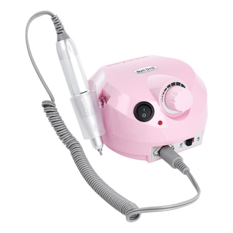 Profesionalus manikiūro aparatas Nail Drill MJ120 - Rožinis