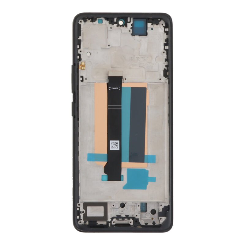 Ekranas su rėmu skirtas Xiaomi Redmi Note 13 Pro Plus 5G Juodas OLED