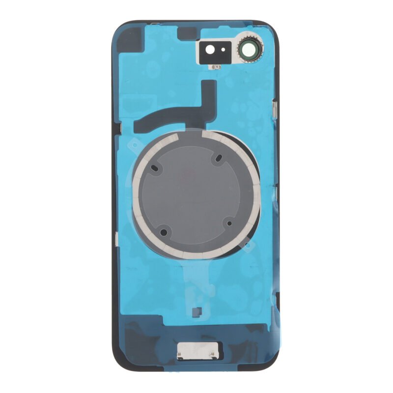 Galinis dangtelis su kameros stikliuku skirtas iPhone 16e Juodas